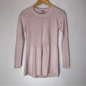 Lola & Sophie Small‎ Light Pink Silk Cashmere Blend Sweater CP